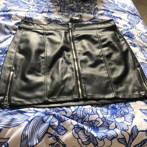 Express (minus the leather) mini skirt
